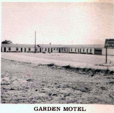 The Gardens Motel (Garden Motel) - 1953 Plainwell High School Yearbook Photo (newer photo)